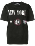 Alexander Wang New York Print T-shirt - Black