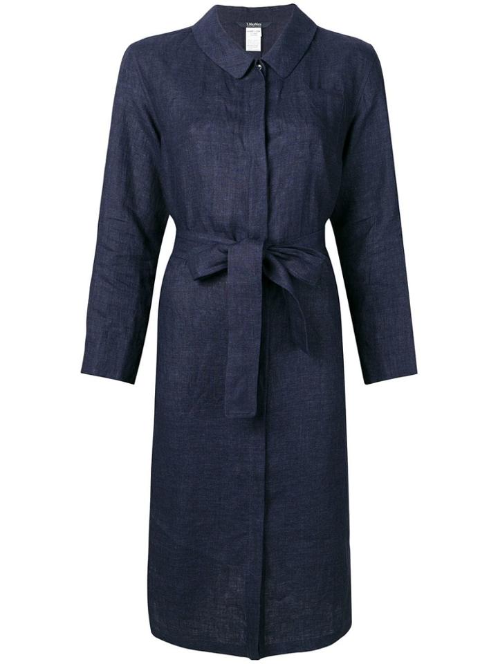 's Max Mara Shirt Dress - Blue