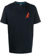 Ps Paul Smith Dinosaur Print T-shirt - Blue