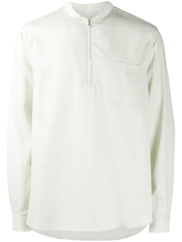 Our Legacy Zipped Neck Top - Green