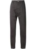 7 For All Mankind 'the Chino' Trousers, Men's, Size: 30, Grey, Spandex/elastane/polyester/cotton