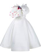Vika Gazinskaya Printed Bow Embellished Dress