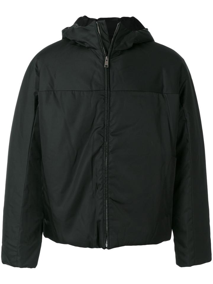 Prada Zipped Hood Jacket - Black