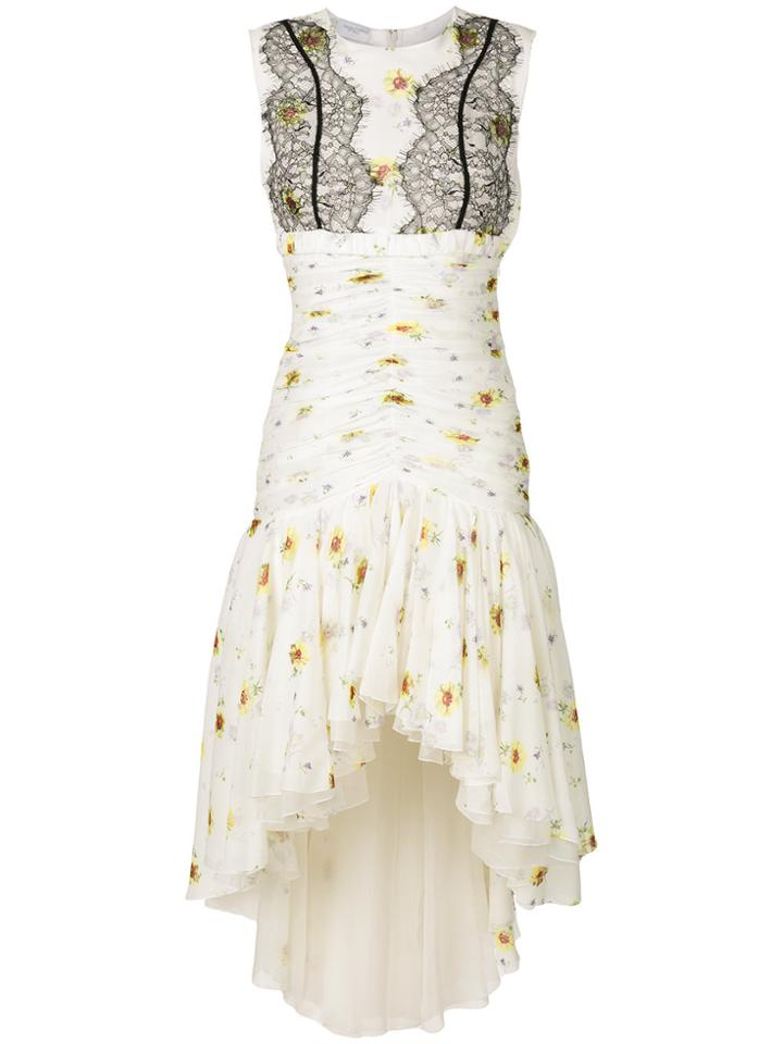 Giambattista Valli Floral Lace Dress - White