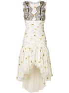 Giambattista Valli Floral Lace Dress - White