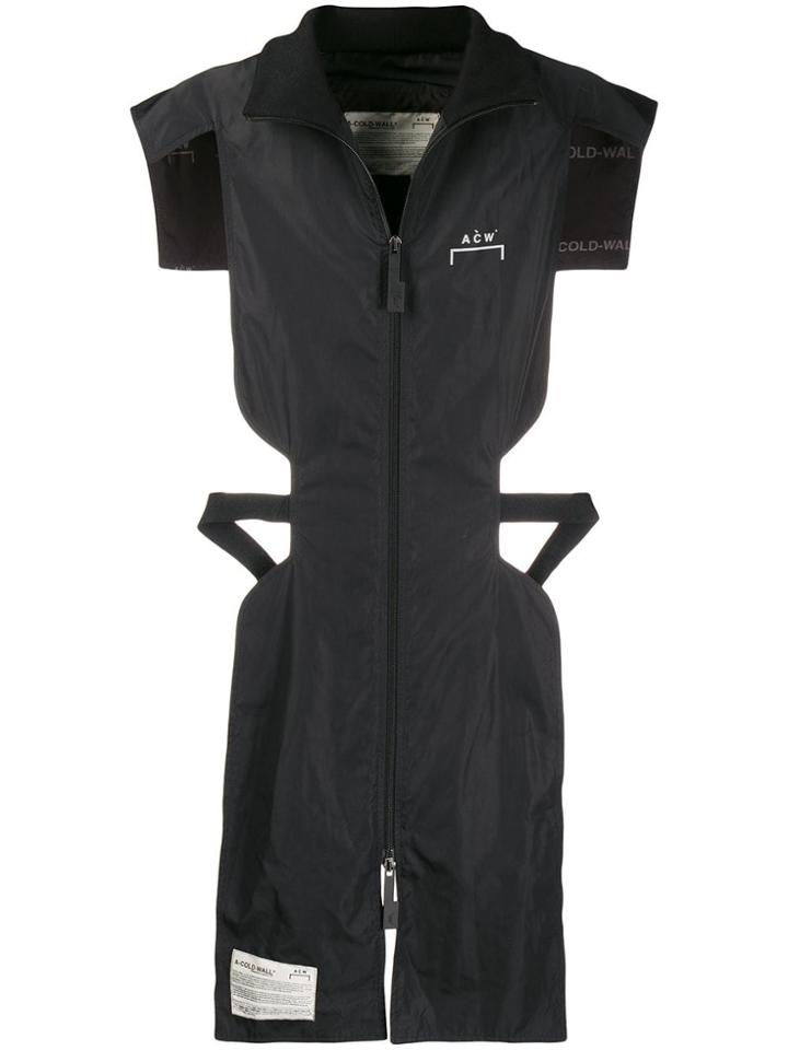 A-cold-wall* Longline Waistcoat - Black