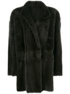 32 Paradis Sprung Frères Single Breasted Coat - Green