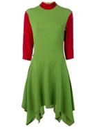 Jean Paul Gaultier Vintage 1991/92 Velvet Dress - Green