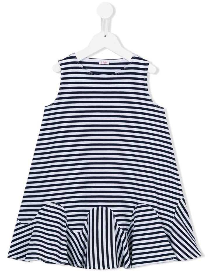 Il Gufo - Striped Dress - Kids - Cotton/spandex/elastane - 2 Yrs, Blue