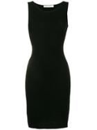 Christian Dior Vintage Textured Midi Dress - Black