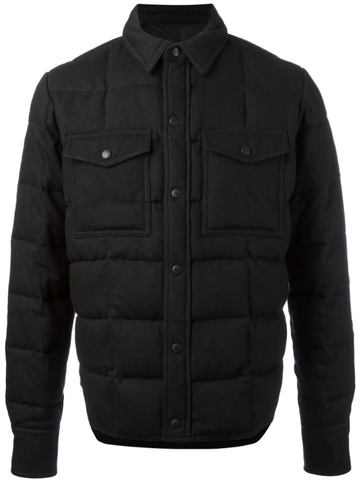 Ami Alexandre Mattiussi Snap-buttoned Jacket - Black