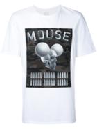 Cy Choi - Mouse Print T-shirt - Men - Cotton - S, White, Cotton
