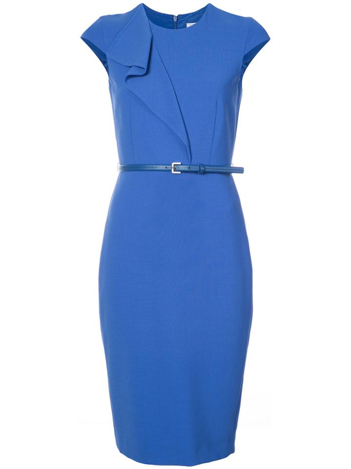 Max Mara Crêpe Dress - Blue