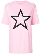 Givenchy Columbian-fit Star Print T-shirt - Pink & Purple