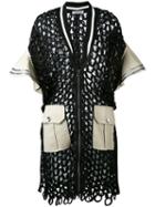 Aviù - Cargo Pocket Coat - Women - Cotton/polyamide/polyester/viscose - 44, Black, Cotton/polyamide/polyester/viscose