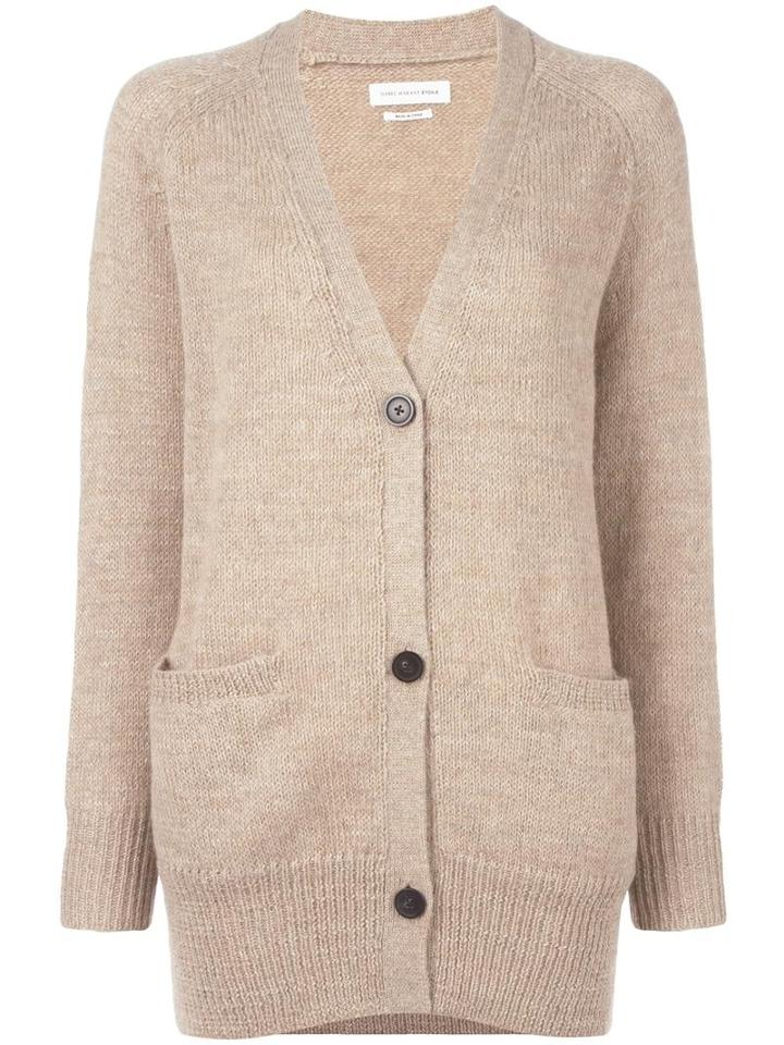 Isabel Marant Étoile Gram Cardigan, Women's, Size: 38, Nude/neutrals, Alpaca/wool/linen/flax/polyester
