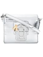 Dolce & Gabbana Lucia Shoulder Bag, Women's, Grey, Leather