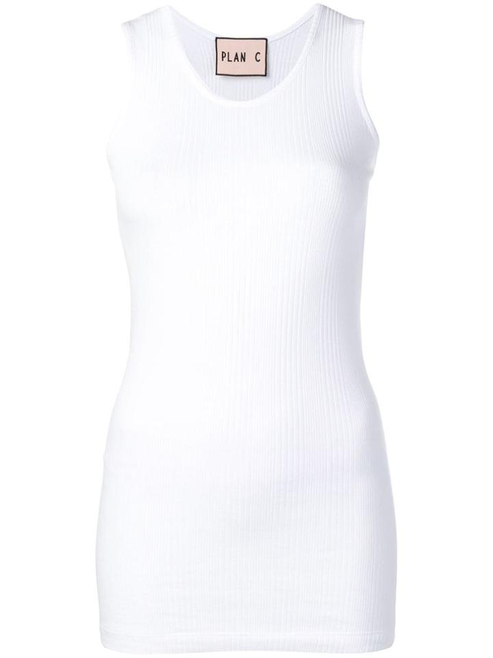Plan C Classic Tank Top - White