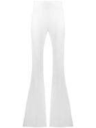 Antonio Berardi - Flared Trousers - Women - Spandex/elastane/rayon - 42, White, Spandex/elastane/rayon