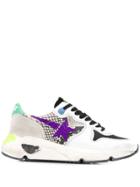 Golden Goose Lace-up Running Sneakers - White