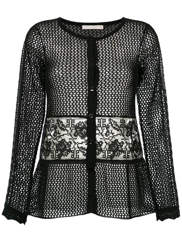 Cecilia Prado Taciane Knit Cardigan - Black
