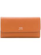 Tod's Logo Continental Wallet - Orange