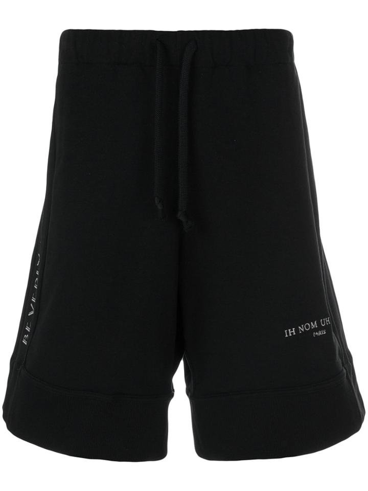 Ih Nom Uh Nit Logo Track Shorts - Black