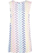 Onia Embroidered Mini Dress - White