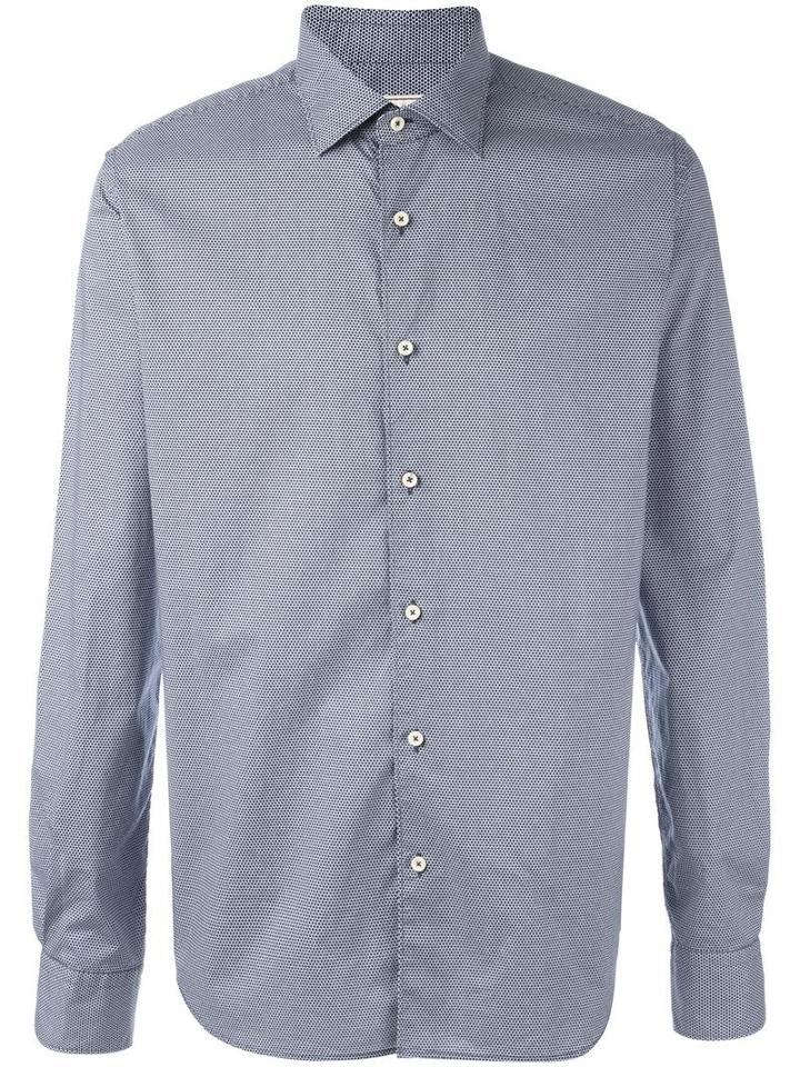 Xacus Classic Shirt, Men's, Size: 39, Blue, Cotton