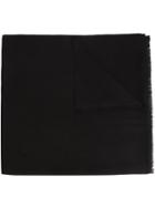 Denis Colomb 'herringbone Shawl' Scarf, Women's, Black, Cashmere