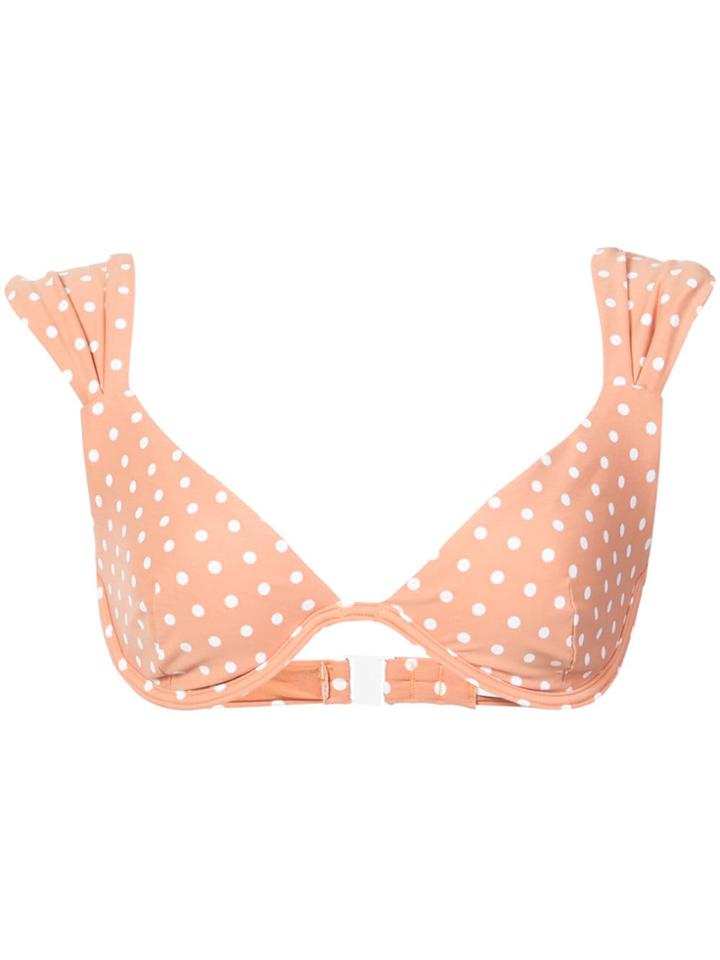 Onia Onia X Weworewhat Allie Bikini Top - Neutrals