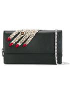Alexander Mcqueen Embellished Hand Clutch