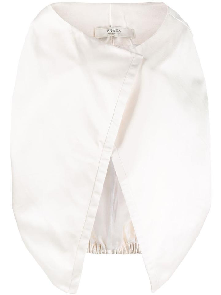 Prada Wrap Around Jacket - White