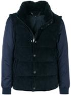 Brioni Gilet-look Padded Jacket - Black