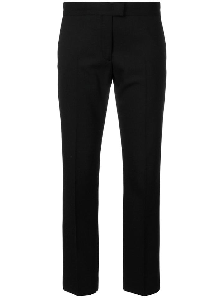 Paul Smith Pleated Cropped Trousers - Black