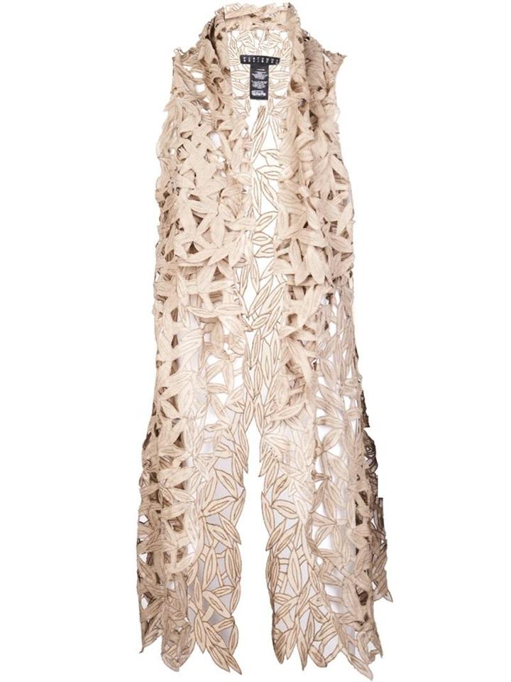 Peachoo + Krejberg Eyelet Embroidered Vest