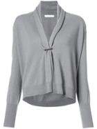 Fabiana Filippi Cropped Sweater - Grey