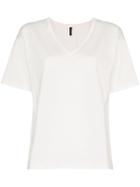 Unravel Project V Neck Oversized T-shirt - White