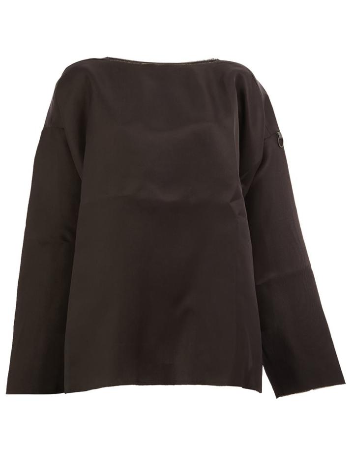 Toogood 'the Potter' Top, Women's, Size: 4, Black, Silk
