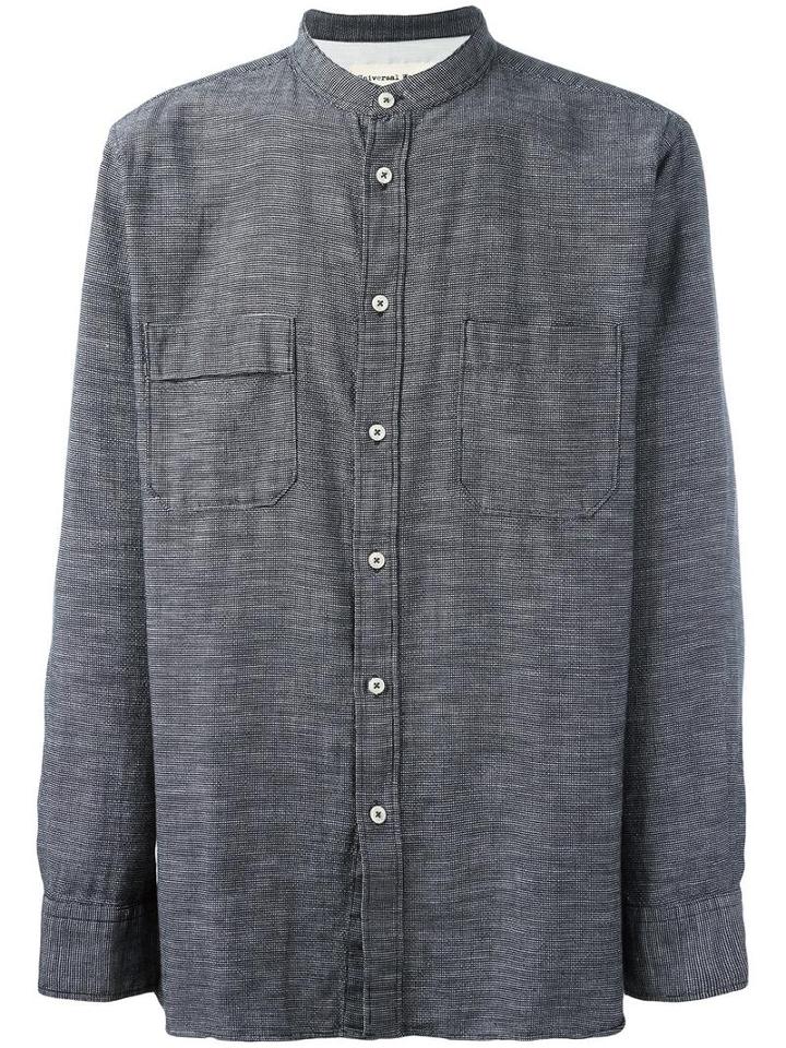 Universal Works 'stoke' Shirt, Men's, Size: Small, Blue, Cotton