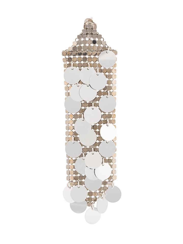 Paco Rabanne Mirrored Earrings - Metallic