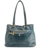Prada Vintage 2000's Tag Shoulder Bag - Blue