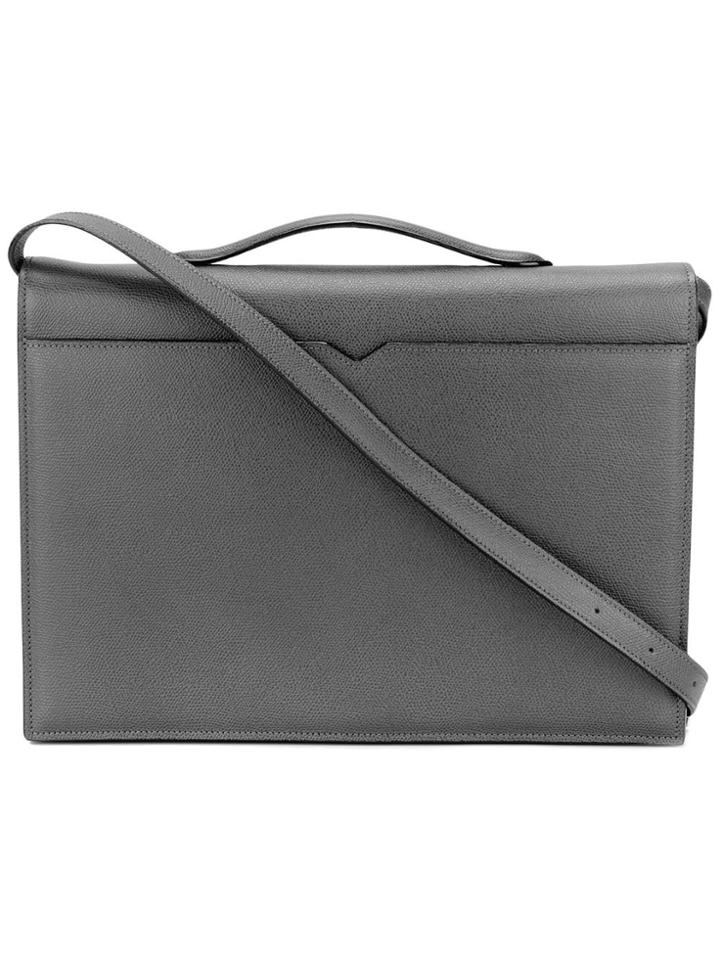 Valextra Top Handle Messenger Bag - Unavailable