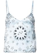 Amiri Printed Tank Top - Blue