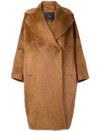 Max Mara Oversized Midi Coat - Brown