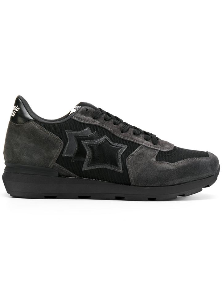 Atlantic Stars Panelled Sneakers - Grey