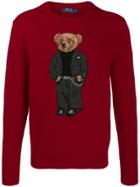 Polo Ralph Lauren Suit Bear Jumper - Red