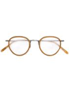 Oliver Peoples Round Frame Glasses - Nude & Neutrals