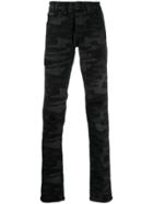 Philipp Plein Super Straight-cut Trousers - Black
