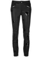 Zoe Karssen Cropped Trousers - Black